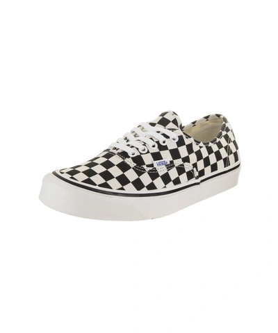 Vans Authentic 44dx Checked Anaheim Factory Sneakers In Black
