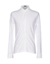 Drumohr Solid Color Shirt In White