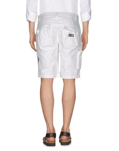 Shop Mc2 Saint Barth Shorts & Bermuda In White