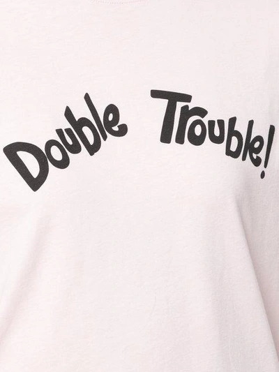 Shop Alexa Chung - Double Trouble! Print T