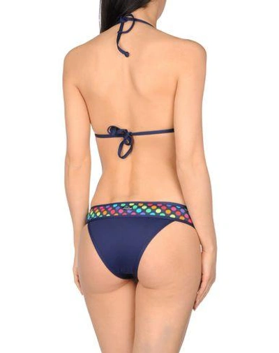 Shop Mc2 Saint Barth Bikinis In Dark Blue
