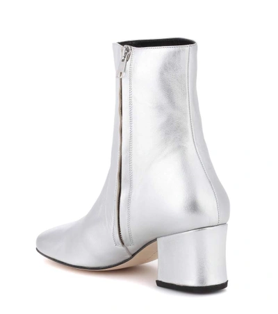Shop Dorateymur Sybil Leek Leather Ankle Boots
