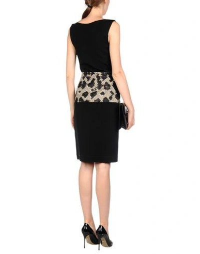 Shop Balenciaga Knee-length Dress In Black
