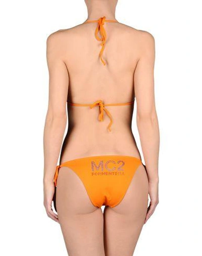 Shop Mc2 Saint Barth Bikinis In Orange
