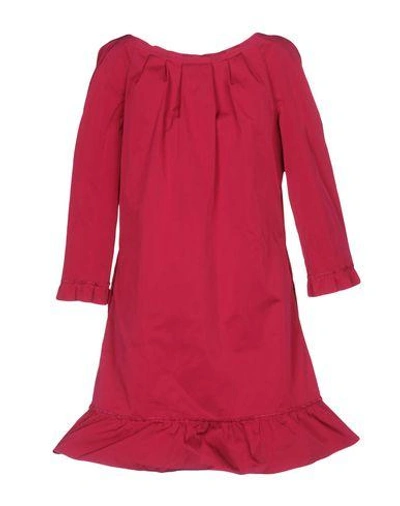 Shop Nina Ricci Short Dress In Fuchsia