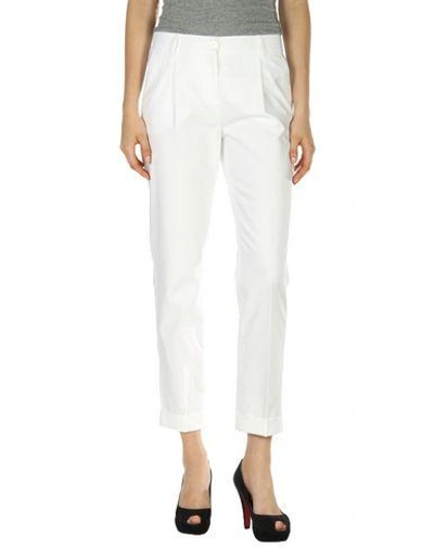 Dolce & Gabbana Pants In Natural_white