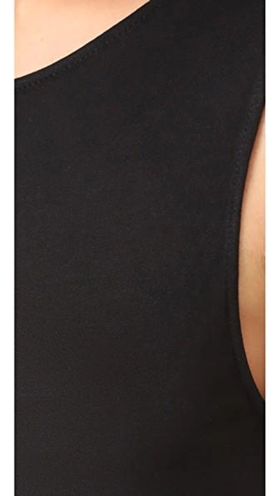 Shop Cupcakes And Cashmere Lenox Peplum Tank In Black
