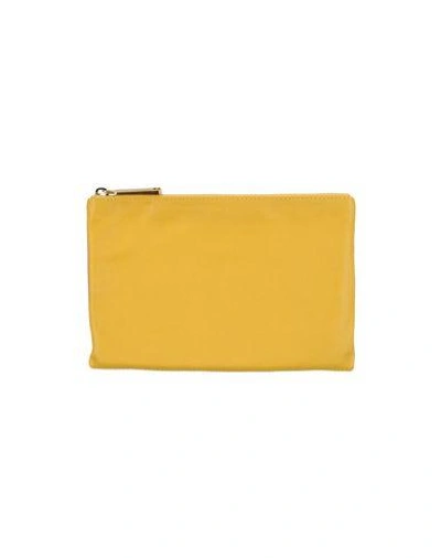 Fendi Pouches In Yellow