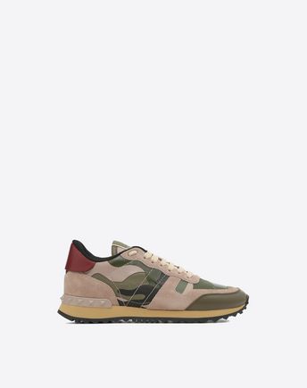 basket valentino militaire femme