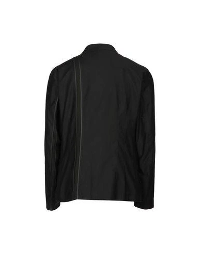 Shop Yohji Yamamoto Blazer In Black