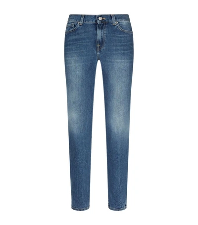 7 For All Mankind High Waist Slim Jeans