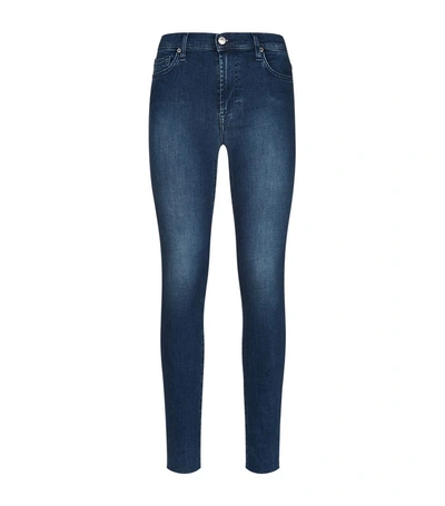 7 For All Mankind Slim Illusion Luxe Super Skinny Jeans