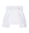 CAROLINE CONSTAS Appolonia Smocked Top