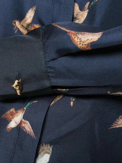 Shop Mulberry Pussybow Bird Patch Shirt