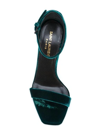 Shop Saint Laurent Amber 105 Sandals