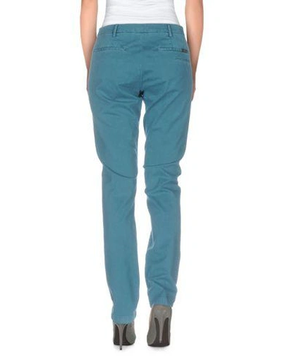 Shop 7 For All Mankind Casual Pants In Deep Jade