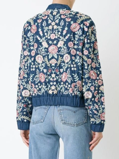 Shop Needle & Thread - Floral Bomber Jacket