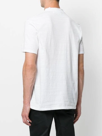 Shop Neil Barrett V-neck T-shirt - White
