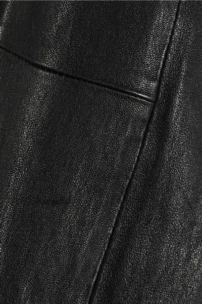 Shop Vince Cropped Leather Leggings