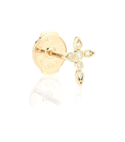 Shop Stone Paris Céleste Diamond And Gold Earring