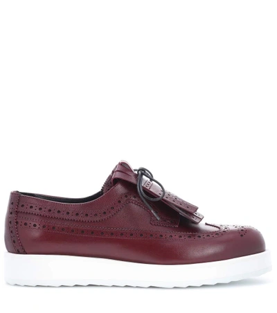 Shop Pierre Hardy Leather Brogues