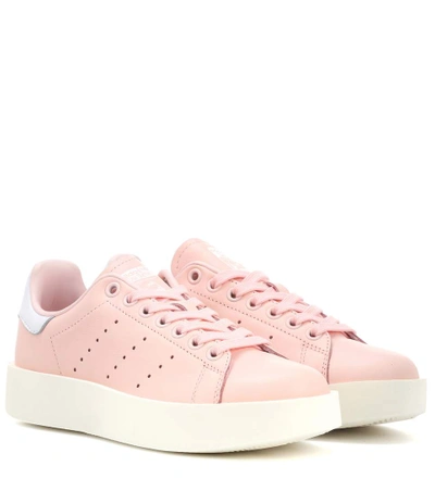 Shop Adidas Originals Stan Smith Bold Leather Sneakers