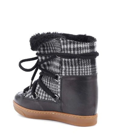 Shop Isabel Marant Nowles Ankle Boots In Grey