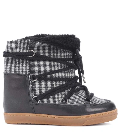 Shop Isabel Marant Nowles Ankle Boots In Grey