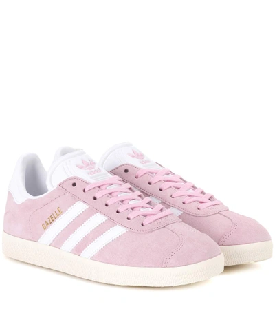 Adidas Originals Pink Suede Gazelle Og Sneakers