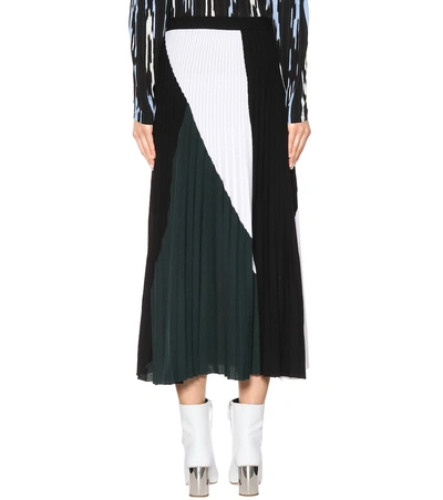 Shop Proenza Schouler Plissee-pleated Skirt In Llack