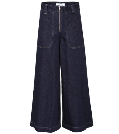 See By Chloé Wide-leg Jeans In Blue