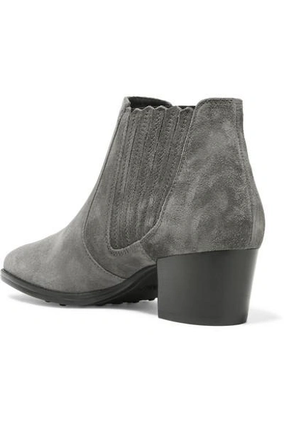 Shop Tod's Suede Ankle Boots