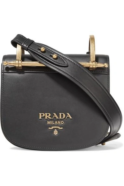 Prada pionnière leather shoulder clearance bag