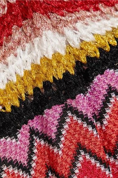 Missoni Metallic Crochet-knit Jumpsuit | ModeSens