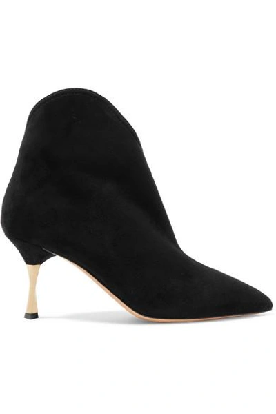 Shop Valentino Suede Ankle Boots