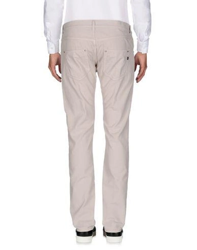 Shop Dondup Pants In Light Grey