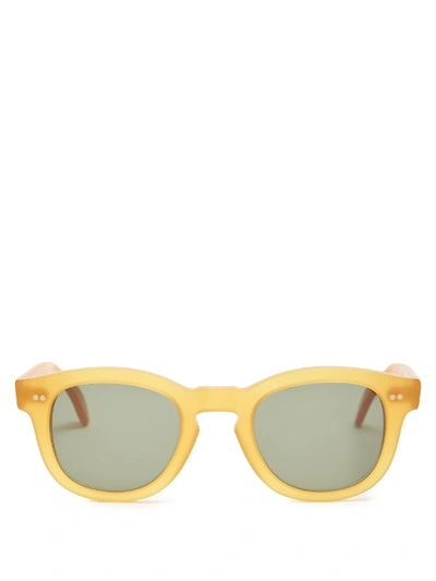 Illesteva Murdoch Round-frame Sunglasses In Neutrals ModeSens