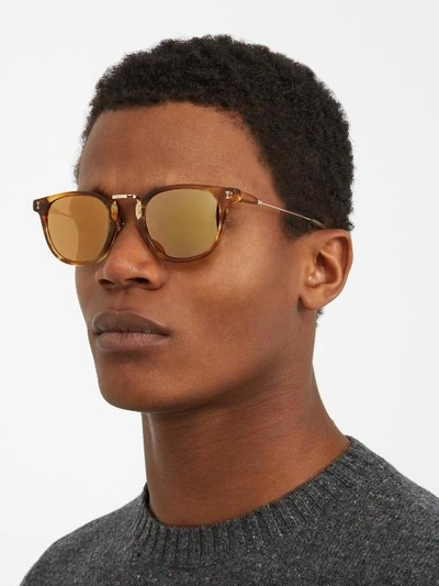 Illesteva Tribeca Ii Mirrored Sunglasses In Brown Multi | ModeSens