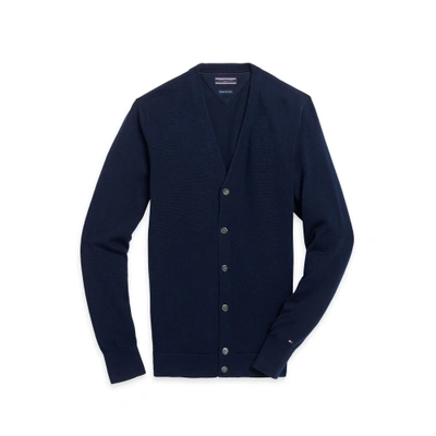 Tommy Hilfiger Tailored Collection Wool Cardigan - Midnight