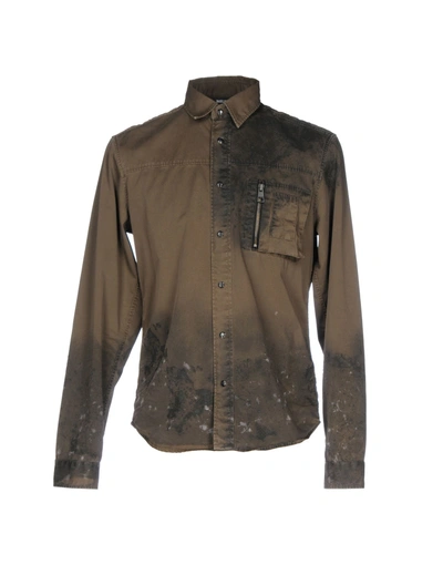 Just Cavalli Shirt In Military Green