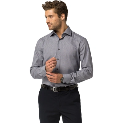 Tommy Hilfiger Tailored Collection Fitted Dress Shirt - Navy