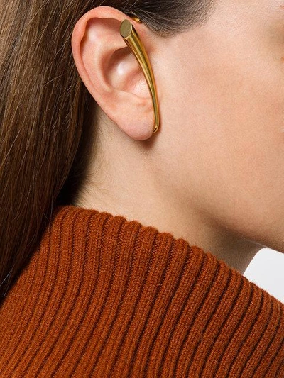 Shop Charlotte Chesnais Calla Earcuff - Metallic