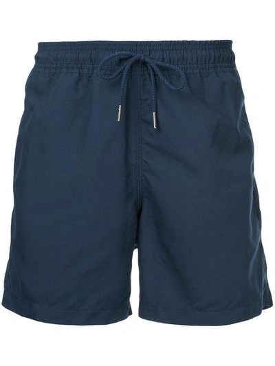 Shop Venroy Rear Pocket Swim Short In Blue