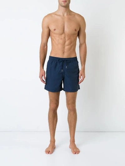 Shop Venroy Rear Pocket Swim Short In Blue