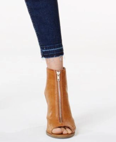 Shop A.w.a.k.e. 7 For All Mankind Skinny Ankle Jeans In Victoria Blue