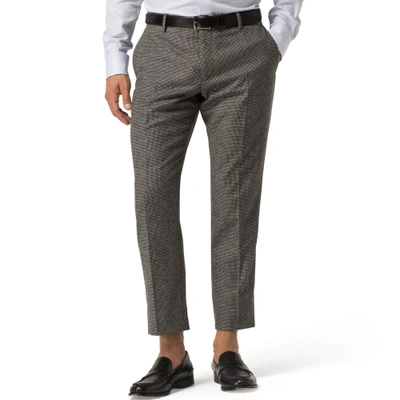 Tommy Hilfiger Tailored Collection Houndstooth Trouser - Petrol