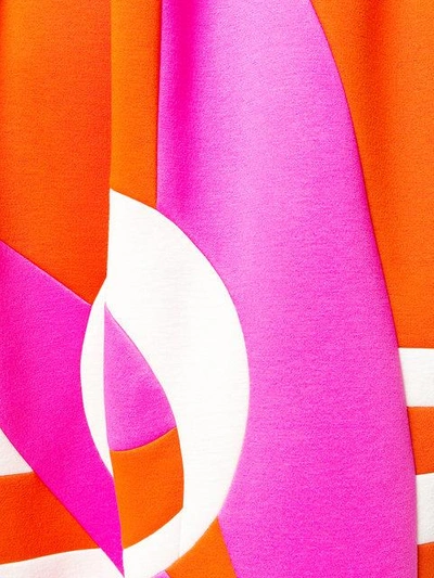 Shop Delpozo Striped Maxi Skirt