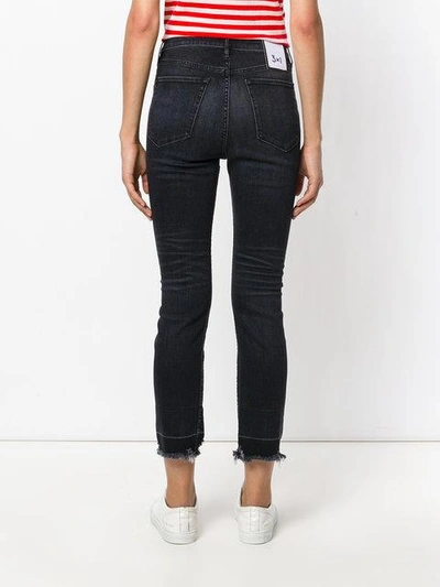 Shop 3x1 Straight Crop Jeans - Grey
