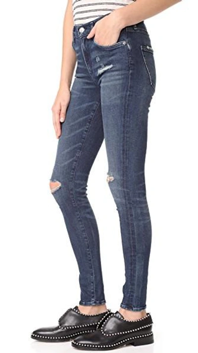 Shop Agolde Sophie High Rise Skinny Crop Jeans In Dare