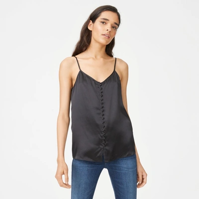 Club Monaco Cecie Silk Camisole In Black